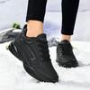 Мужские зимние кроссовки нескользящие водонепроницаемые уличные зимние спортивные туфли для мужчин Добавить хлопок теплая обувь для ходьбы 2024 Мужская хлопковая обувь