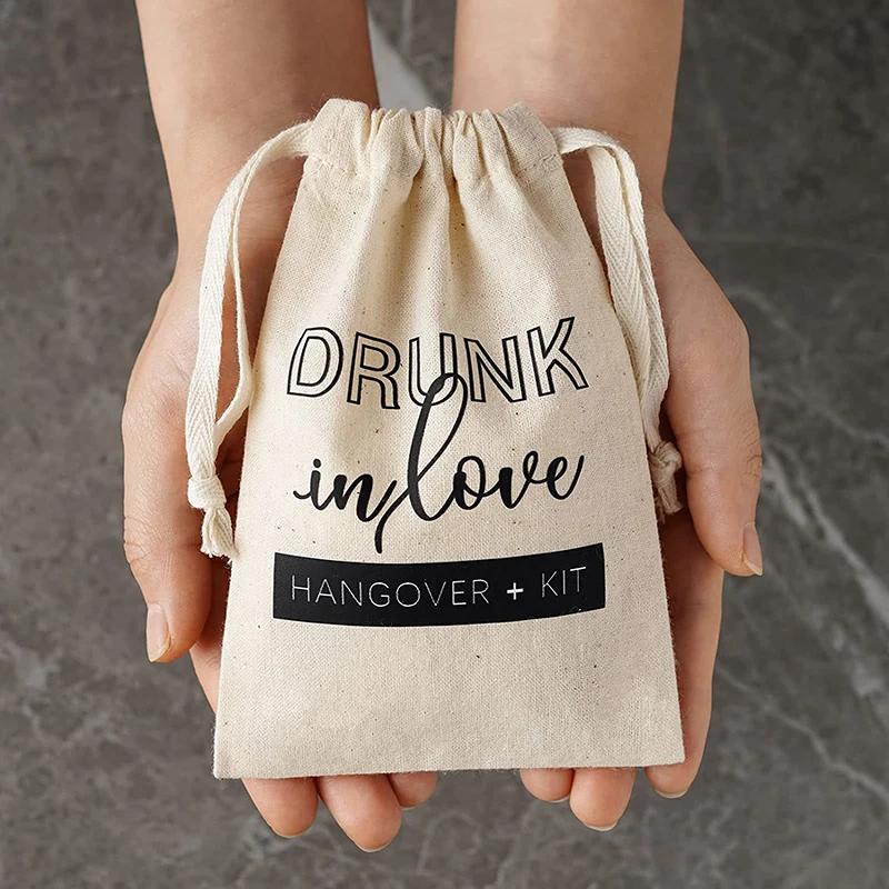 5pcs Hangover Kit Bags Bachelorette Hen Party Bridal Shower Wedding Engagement 16th 18th 21st 30th 40th 50th 60th Birthday Gift