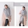 Scarves Classic Autumn Winter Female Cashmere Shawl Pashmina  Wraps Cashmere Scarves Solid Scarf