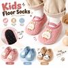 Cartoon Animals Kids Floor Socks Soft Plush Baby Shoes New Kids Indoor Socks  Indoor