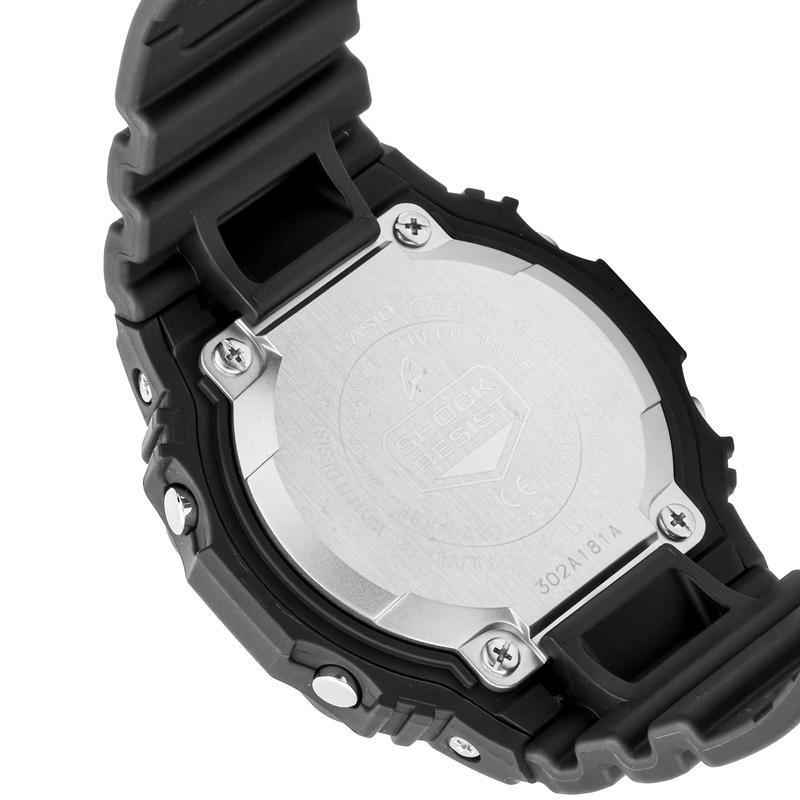 Casio G-SHOCK Классические Маленькие Квадратные Часы Мужские На Солнечной Батарее Кварцевый Механизм Японские и Корейские;s Часы Черный циферблат GW-M5610-1B