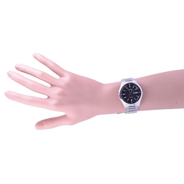 Citizen Мужская AT6030-51E ( Часы EXCEED Eco-Drive радиоуправляемые Day-Date) Круглые часы, серебро