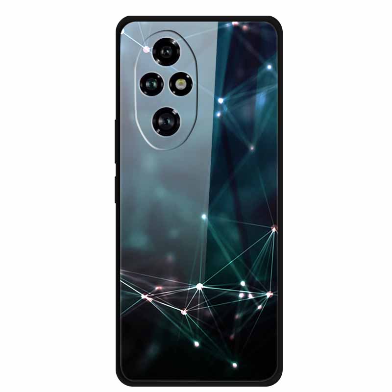 Tempered Glass Case For Honor 200 Pro Case Hard Phone Back Cover Soft Bumper For Honor 200 Pro Case Honor200 Pro 200Pro Bag Capa