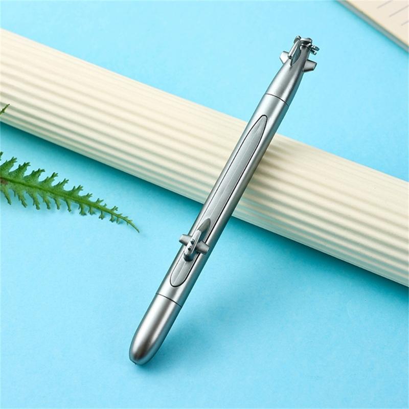 10Pcs Submarine Shaped Gel Pen, 0.5MM Needle Tip, Quick Drying, Write Smoothly for Student Adult Noting Journaling