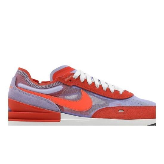 Nike Кроссовки Waffle One Active Фуксия Женские Низкие Повседневные Оранжево-Сине-Фиолетовые DC2533-800