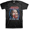 Мужская футболка Anthrax US Attack Tour Черная _ Официальная лицензированная продукция