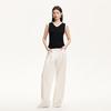 Vero Moda 2025 Summer Lyocell Blend Ribbed Knit Top