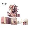 Custom Dragon Sewing Kit Patchwork DIY Kit, Fabric with Diy Pre-cut Fabric, Beginner Craft for Handmade Home Decor Family Weekend Activities