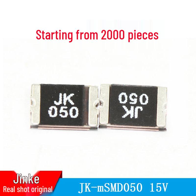 1812 0.5A 60V JK-mSMD050 Self-healing Fuse, 15V/24V, In Stock