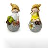 Little Girl Micro Landscape Statue Decoration Garden Statue Home Desktop Decoration Garden Living Room Decoration