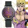 Юаньцин JoJo's Bizarre Adventure Джотаро Куджо Джорно Джованна Кварцевые Часы Легкий Аксессуар с Персонажем Аниме