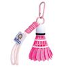 Handicrafts Badminton Bag Pendant Solid Color 3D Printing Key Ring Badminton Key Chain  Pouch Charm