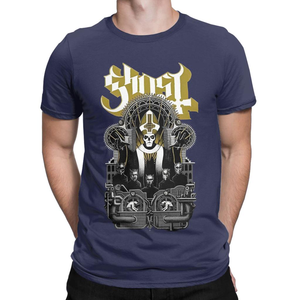 Ghost Rock 2025 Tour New Arrival T Shirt for Men Women Pure Cotton Tee Shirt Clothing