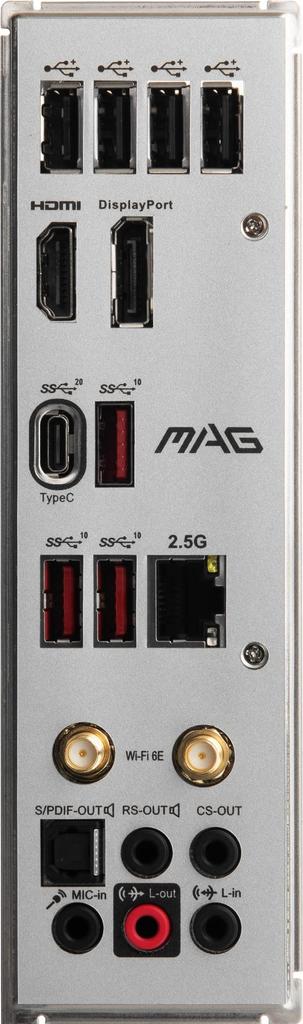 MSI MAG B660M MORTAR WIFI Motherboard with Intel B660 Compatible with 12th Generation CPU MB5698 Micro-ATX [Equipped Chipset] (LGA1700)