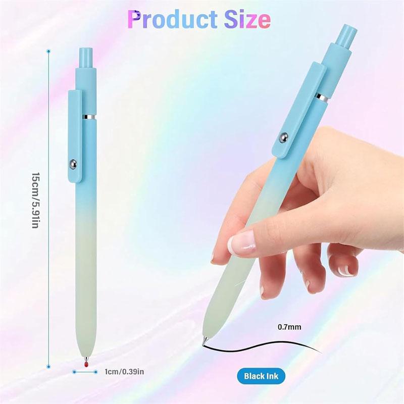 5 шт. гелевых ручек, гелевые ручки Gettoreach, ручка Emboadlie, быстросохнущая ручка для плавного письма