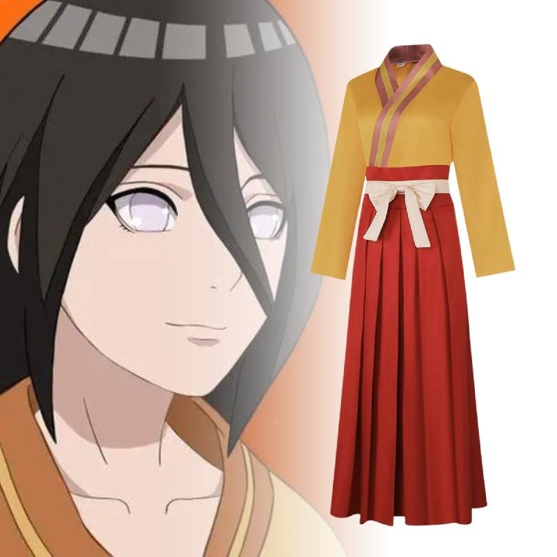 Потрясающий костюм кимоно для косплея Хинаты Ханаби для японских аниме-персонажей 2024 Лето