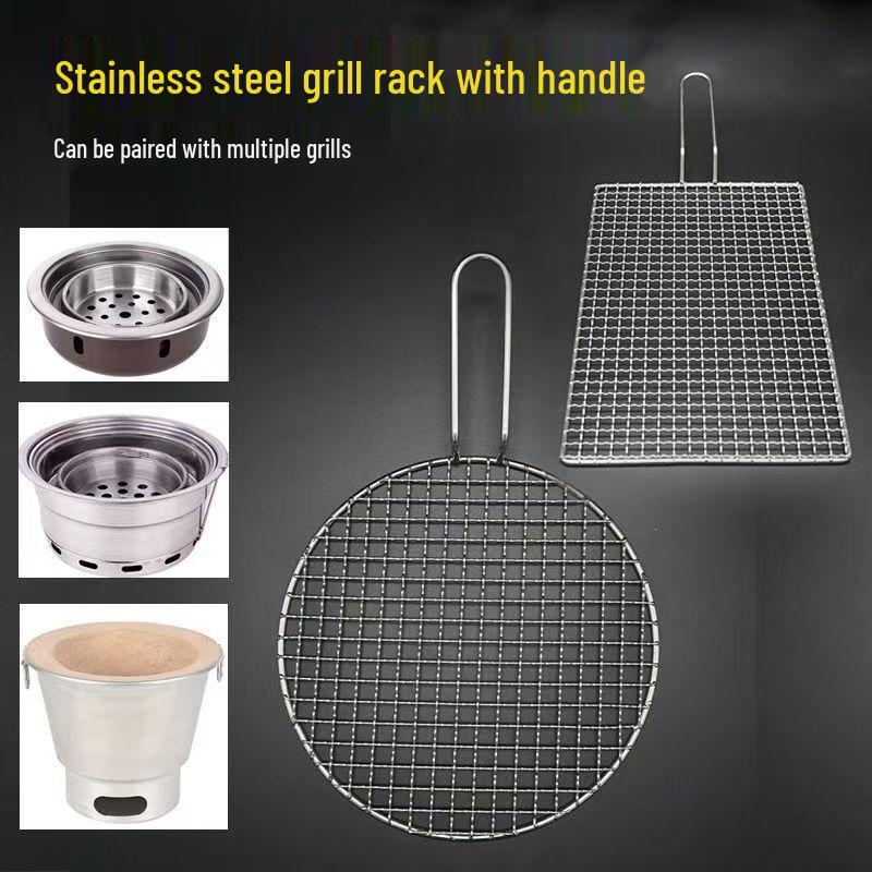 Stainless Steel BBQ Grilling Basket Clip