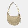 [Б/У] Сумка через плечо полумесяц Payton 21 Classic Monogram на молнии из ПВХ-кожи - Отличное состояние #DDBKMQ
