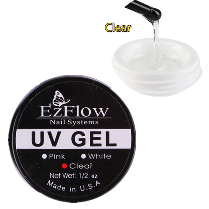 1 шт., гель для наращивания ногтей, наращивание ногтей, УФ-гель, кончики, клей для маникюра, 3 цвета