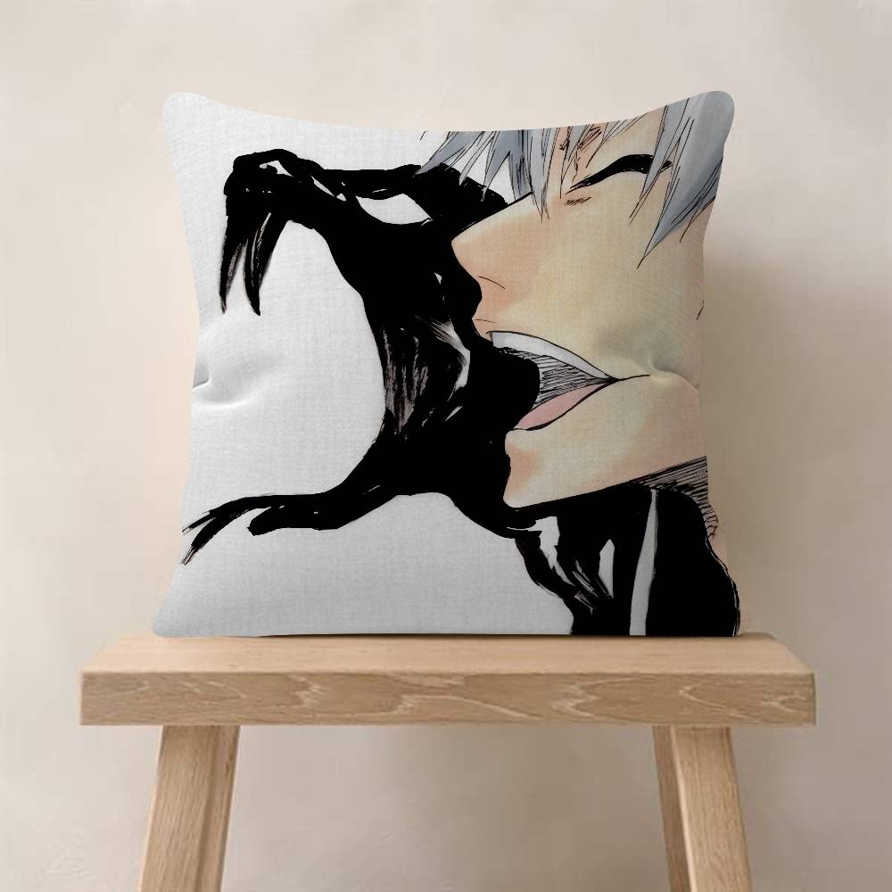 Anime Gin Ichimaru Bleach Cushion Cover 30x50 Polyester Sofa Cushions Decorative Throw Pillows Home Decoration Pillowcover