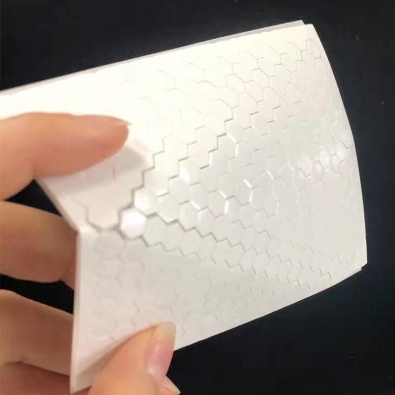 1Sheets DIY Fastener Tape Self Adhesive Double-sided Glue 3D Dots Foam Sticker Strong Glue Craft