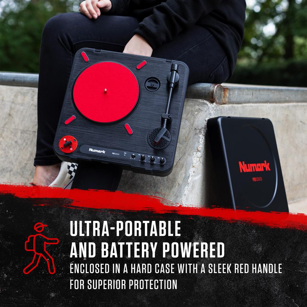 Numark Совместимая батарея для проигрывателя виниловых пластинок Scratch PT01 Scratch Built-in