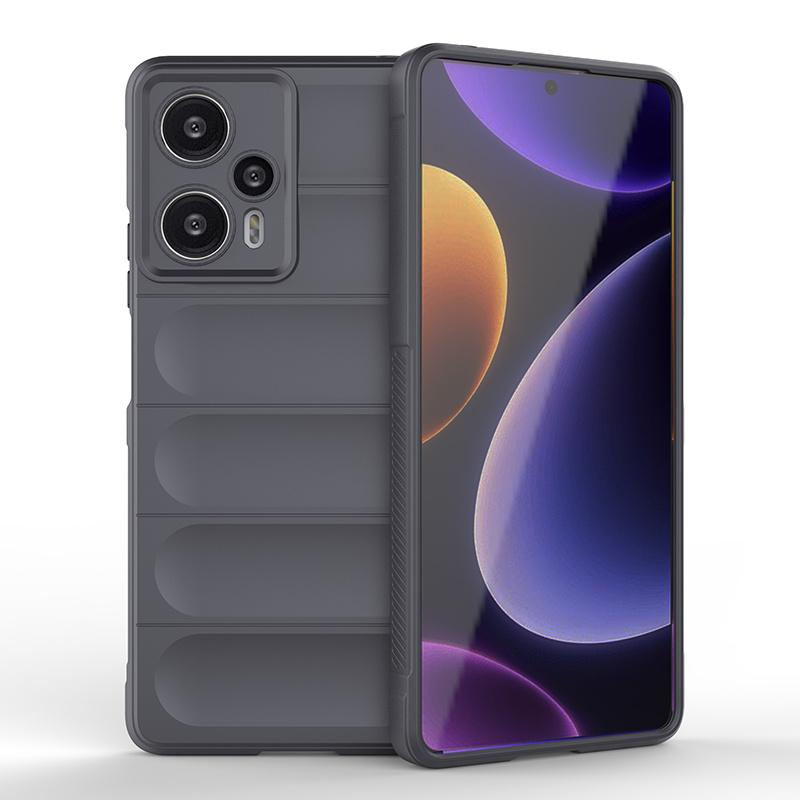 Для Poco F5 Чехол Чехол Poco F5 Capas Новый Бронированный Противоударный Резиновый Бампер для Телефона Мягкий ТПУ Для Чехлов Xiaomi Poco F 5 F5 Чехол