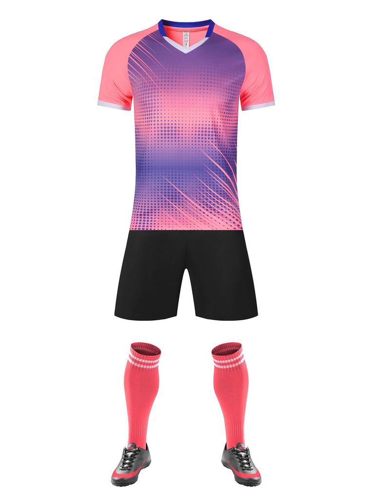 Быстро настраиваемый комплект спортивной формы для взрослых и детей для соревнований по футболу на открытом воздухе.