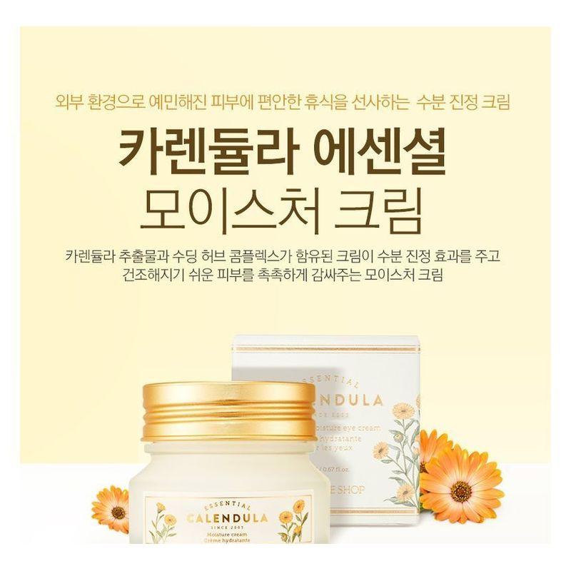 The Face Shop Эфирный увлажняющий крем с календулой 50 мл