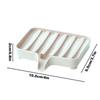 Drain Soap Holder Soap Box Portable Tray Drying Rack for Shower Sponge Container Kitchen Bathroom Accessories