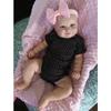 50cm Cloth Body Silicone Reborn Doll Lovely Baby Dolls Toy Fashion Simulate Baby Dolls Maddie