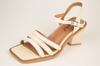 Босоножки женские на каблуке 825385 36 Бежевый кожа