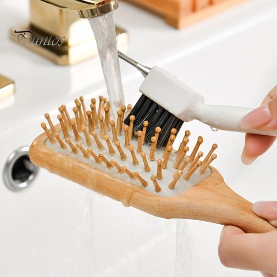 Очиститель расчески для волос из нержавеющей стали, удобная ручка, устойчивый к ржавчине, экологически чистый, гладкий инструмент для чистки расчески