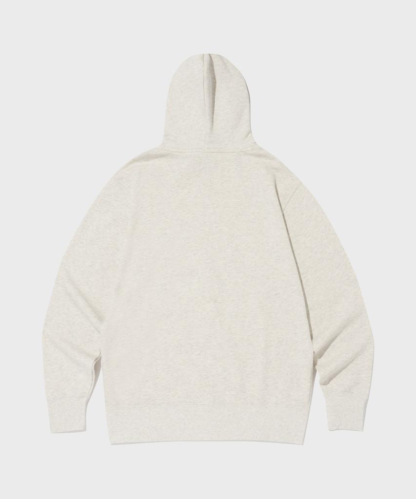 Champion Кремовая худи на молнии с логотипом C