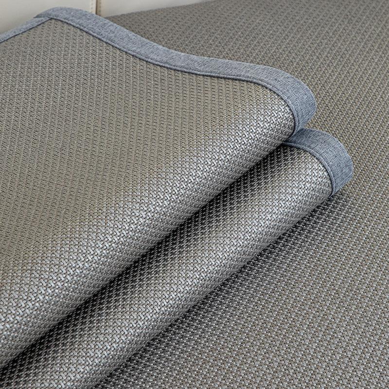 Летний новый легкий роскошный коврик из ледяного ротанга, подушка для дивана, универсальный для всех сезонов, чехол для прохладной подушки из ледяного шелка, нескользящая накидка, ткань для сиденья