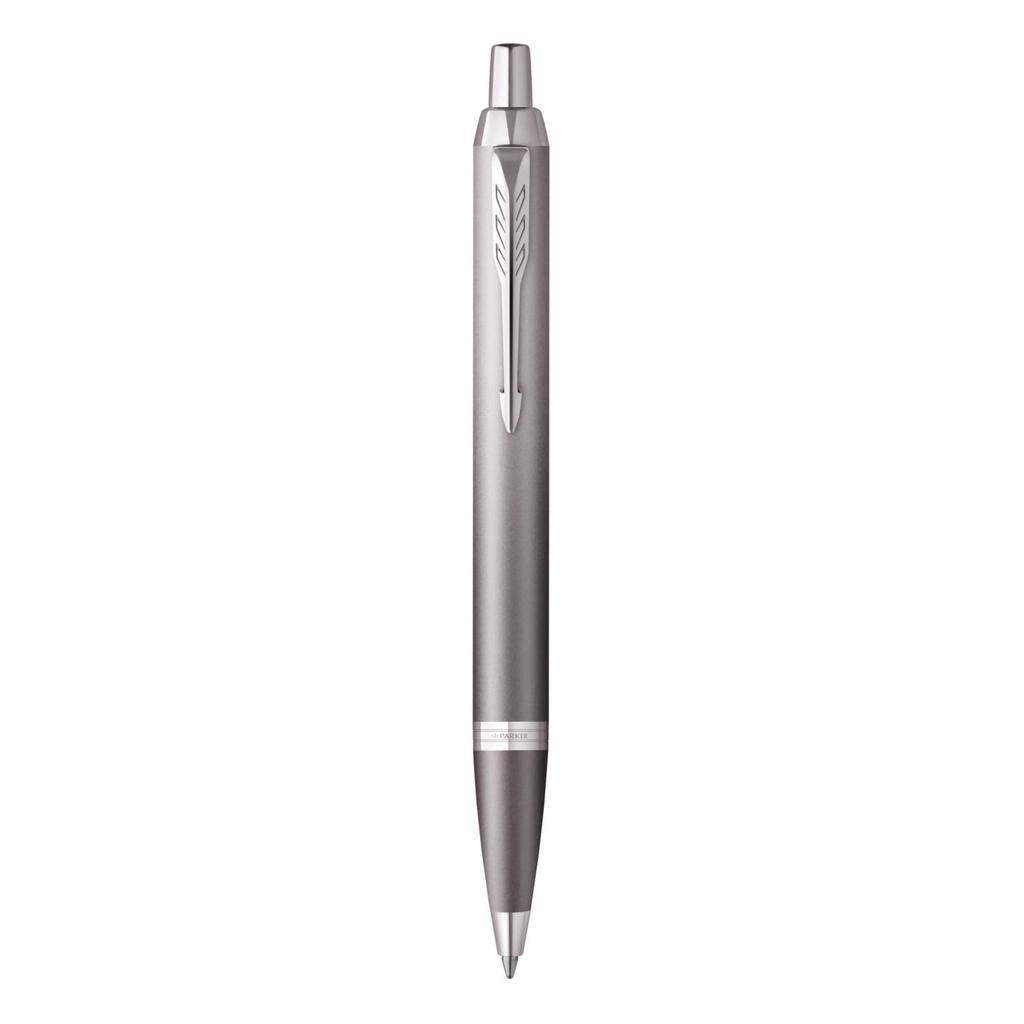 PARKER Ballpoint Pen IM Writing Rituals Gray CT Medium Point Gift Box Gift Luxury Regular Imported Product 2203918 Oil-based