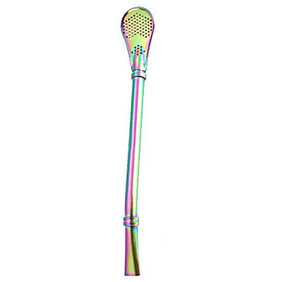 Нержавеющая сталь, перемешивающая соломинка для чая, ложка, фильтр для кофейного бара, аксессуары для заварки