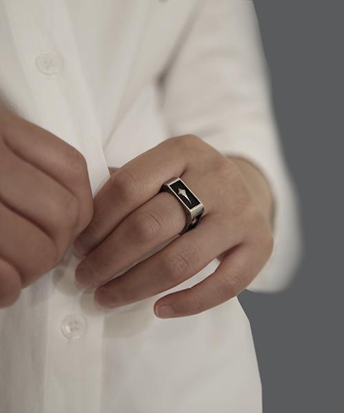Sekhmet Bastet Square Ring