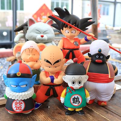 20 см Серия Dragon Ball Аниме Фигурка Гоку Пилаф Чаотзу Улон Полая Фигурка Чаофань Цзяоцзы Карин-сама Ср. Попо Фигурка Модель Игрушка
