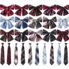 Unisex Plaid Bowtie Women Girls Necktie Butterfly Bowknot Check Bow Ties Cravats Feminine Bowties  Uniform School Accessories