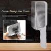 Barber Fade Comb Professional Hair Cutting Blending Clipper Comb Flat Top Comb Men Salon Barber Styling