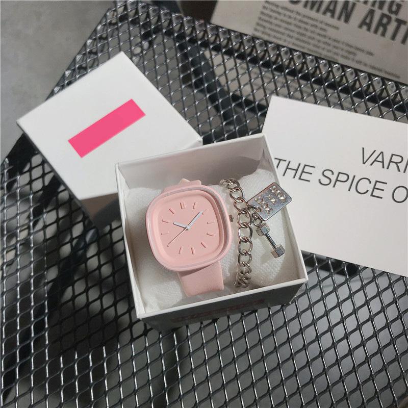 UTHAI BK124 Модные женские часы, простые силиконовые кварцевые часы — лучший выбор для подарка женщине