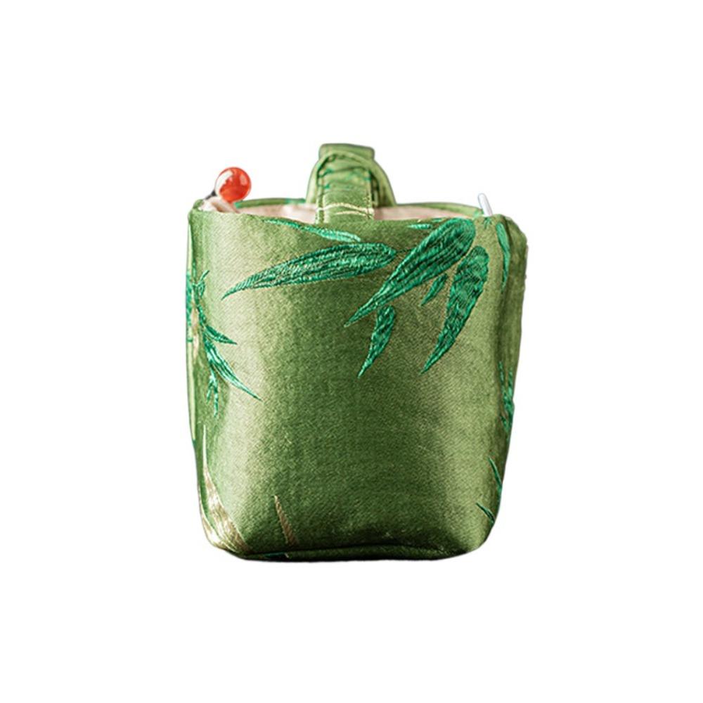 Сумка для хранения парчовая сумка для хранения в китайском стиле вышитая сумочка чайная чашка тканевый мешочек для женщин/девочек