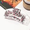 Заколка для волос с принтом леопарда Заколка для волос Аксессуары для волос Заколка-акула Женские аксессуары для волос