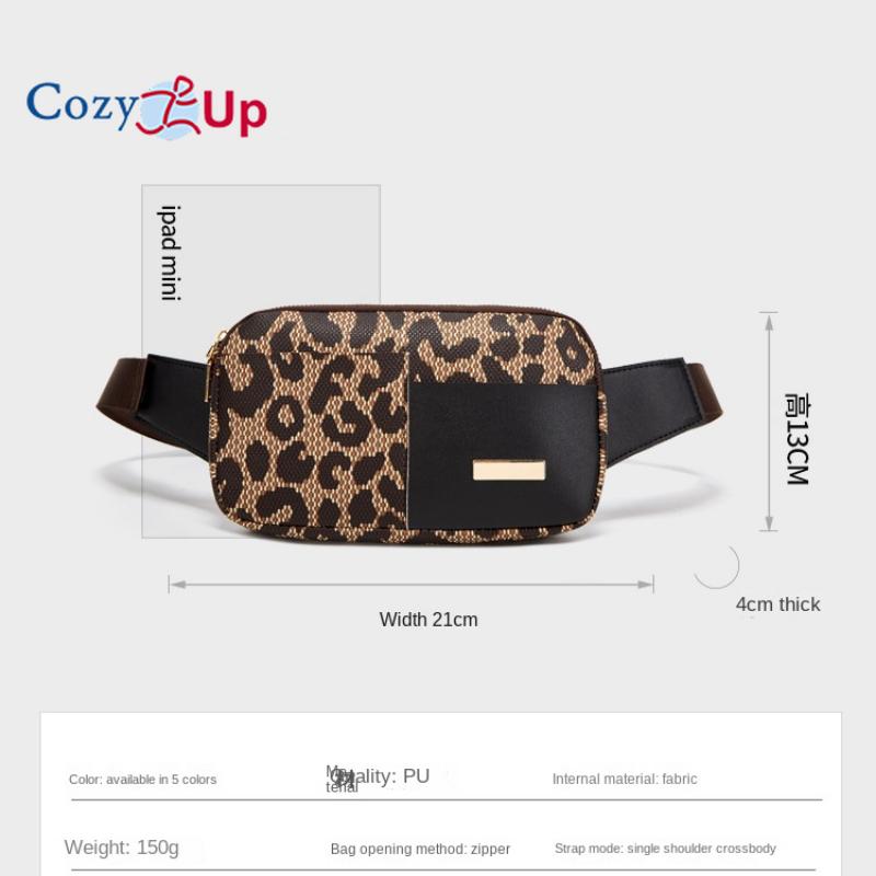 Женская спортивная нагрудная сумка Cozy Up, поясная сумка для мобильного телефона, портативная женская сумка на плечо большой вместимости для работы на открытом воздухе