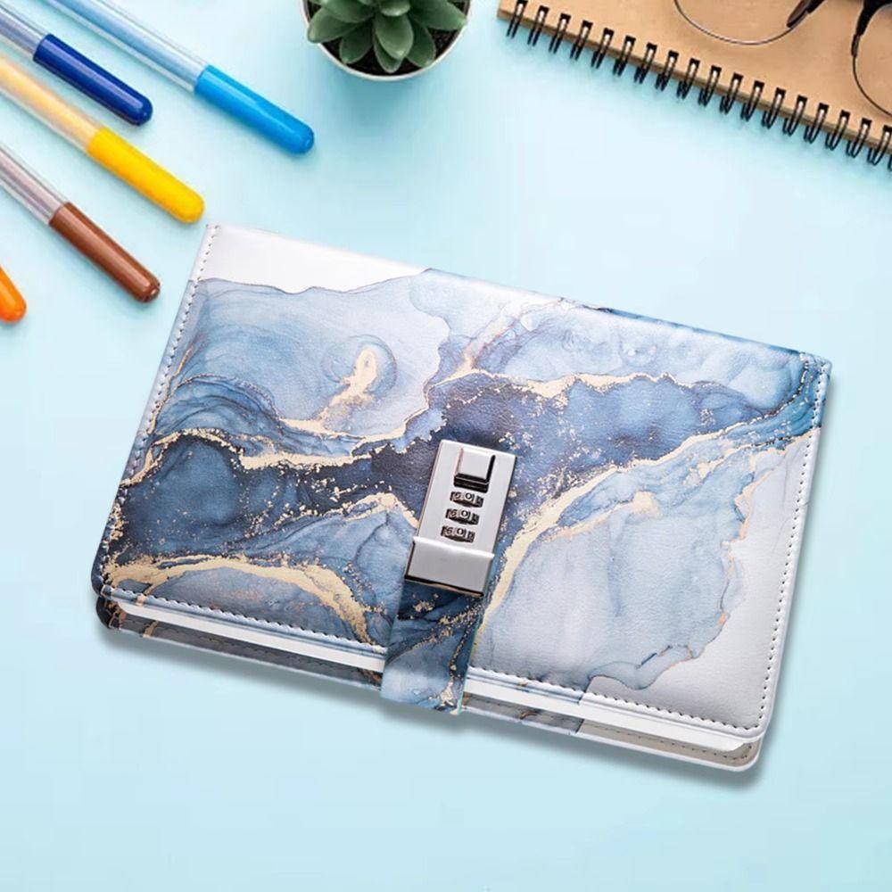180 Pages Password Book with Lock Thickened Diary Book Creative Student Notepad  Gifts