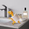 3D-печатный держатель для рулона бумаги с изображением динозавра, отдельно стоящий, забавный держатель для туалетной бумаги, украшение стола для ванной комнаты