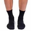 On Ultralight Mid Socks Black White Men's