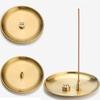 5 In 1 Incense Burner Palo Santo Holder Sage Holder Incense Holder for Incense Sticks/Coil Incense/Incense Cones and Brass Ash Catcher