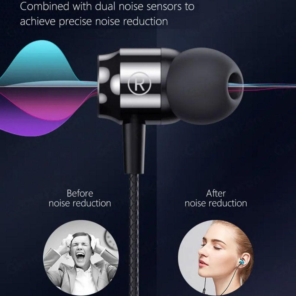 Проводные наушники с микрофоном 3,5 мм, Hi-Fi L-разъем, гарнитура с магнитной присоской, игровые проводные наушники, MP3